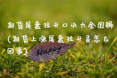 期货尾盘拉升口诀大全图解(期货上涨尾盘拉升是怎么回事) (https://www.njaxzs.com/) 期货开户 第1张