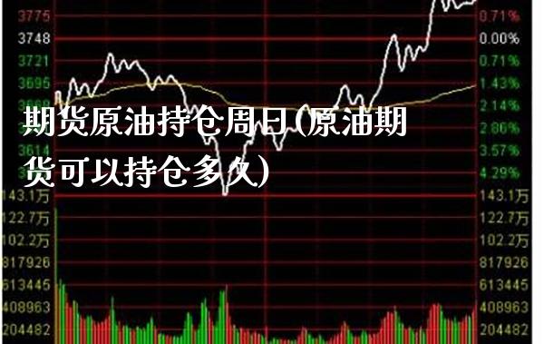 期货原油持仓周日(原油期货可以持仓多久) (https://www.njaxzs.com/) 内盘期货 第1张