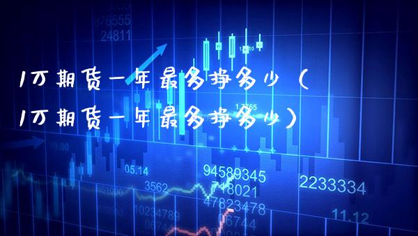 1万期货一年最多挣多少（1万期货一年最多挣多少） (https://www.njaxzs.com/) 期货直播间 第1张