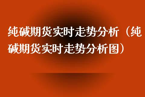 纯碱期货实时走势分析（纯碱期货实时走势分析图） (https://www.njaxzs.com/) 内盘期货 第1张