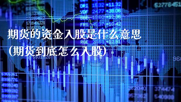 期货的资金入股是什么意思(期货到底怎么入股) (https://www.njaxzs.com/) 原油期货 第1张