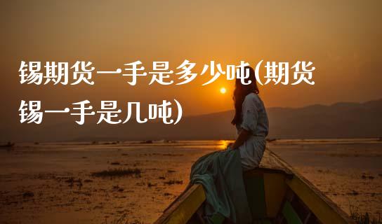 锡期货一手是多少(期货锡一手是几) (https://www.njaxzs.com/) 期货直播间 第1张