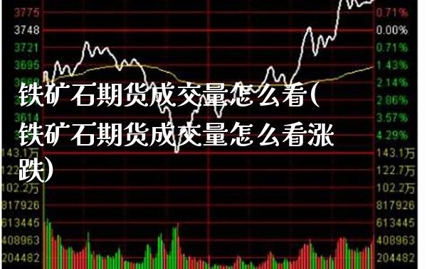 铁矿石期货成交量怎么看(铁矿石期货成交量怎么看涨跌) (https://www.njaxzs.com/) 内盘期货 第1张