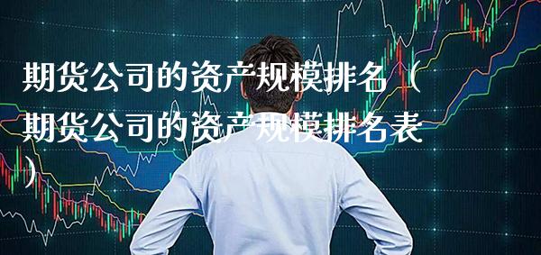 期货公司的资产规模排名（期货公司的资产规模排名表） (https://www.njaxzs.com/) 期货直播间 第1张