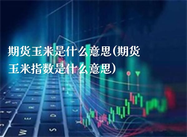 期货玉米是什么意思(期货玉米指数是什么意思) (https://www.njaxzs.com/) 期货投资 第1张