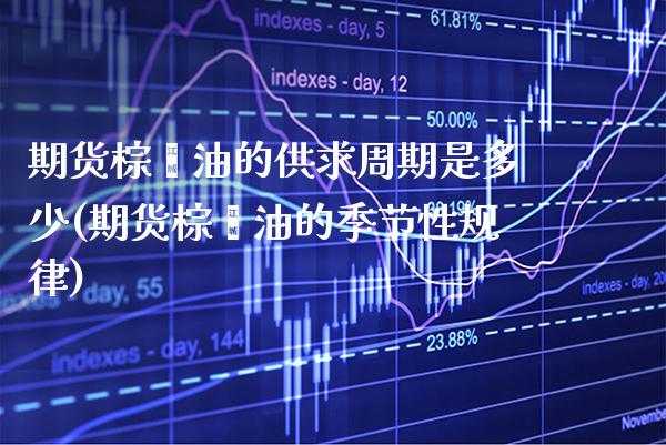期货棕榈油的供求周期是多少(期货棕榈油的季节性规律) (https://www.njaxzs.com/) 原油期货 第1张
