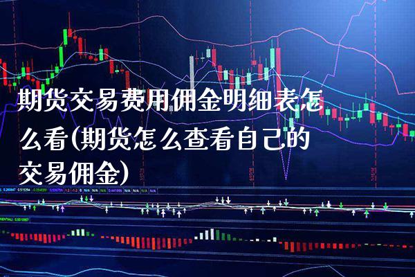 期货交易费用佣金明细表怎么看(期货怎么查看自己的交易佣金) 原油期货 第1张-爱新财经 期货交易费用佣金明细表怎么看(期货怎么查看自己的交易佣金) (https://www.njaxzs.com/) 原油期货 第1张