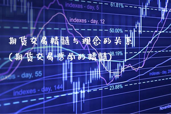 期货交易精髓与理念的关系(期货交易哲学的精髓) (https://www.njaxzs.com/) 期货开户 第1张