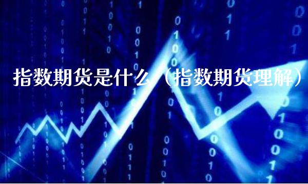 指数期货是什么（指数期货理解） (https://www.njaxzs.com/) 期货直播间 第1张