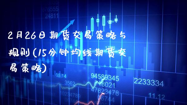 2月26日期货交易策略与规则(15分钟均线期货交易策略) (https://www.njaxzs.com/) 期货开户 第1张