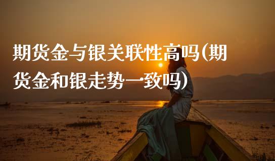 期货金与银关联性高吗(期货金和银走势一致吗) (https://www.njaxzs.com/) 原油期货 第1张