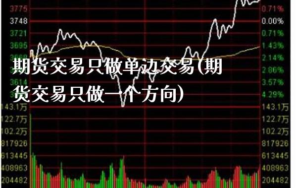期货交易只做单边交易(期货交易只做一个方向) (https://www.njaxzs.com/) 内盘期货 第1张