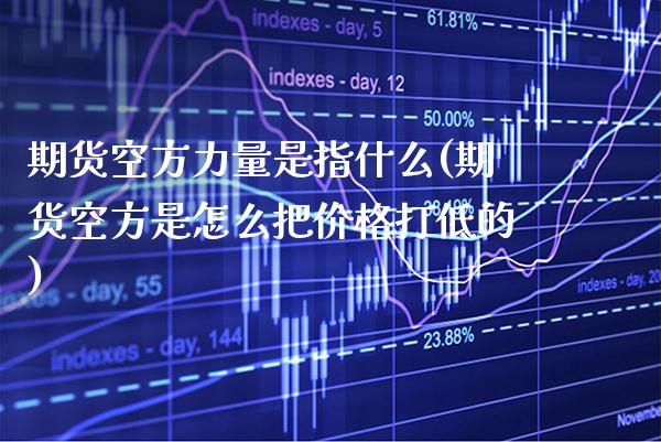 期货空方力量是指什么(期货空方是怎么把价格打低的) (https://www.njaxzs.com/) 黄金期货 第1张