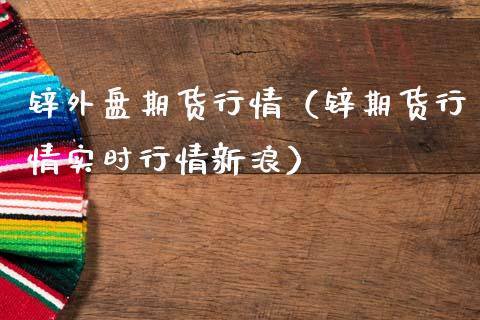 锌外盘期货行情（锌期货行情实时行情新浪） (https://www.njaxzs.com/) 期货直播间 第1张