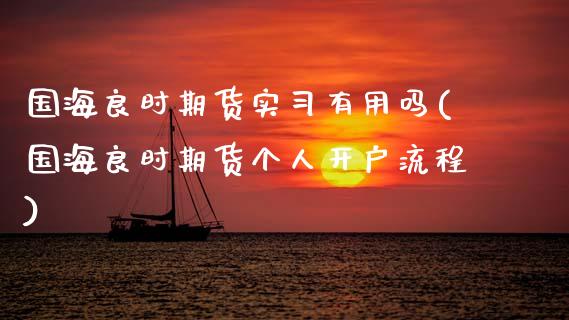 国海良时期货实习有用吗(国海良时期货个人开户流程) (https://www.njaxzs.com/) 内盘期货 第1张
