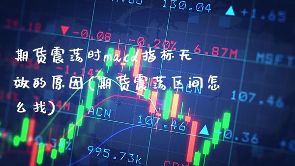 期货震荡时macd指标无效的原因(期货震荡区间怎么找) (https://www.njaxzs.com/) 黄金期货 第1张