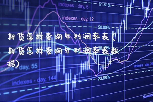 期货怎样查询年利润率表(期货怎样查询年利润率表数据) (https://www.njaxzs.com/) 期货开户 第1张