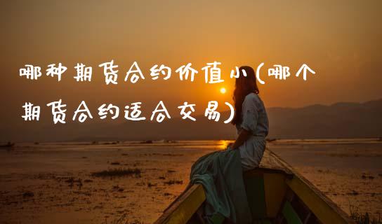 哪种期货合约价值小(哪个期货合约适合交易) (https://www.njaxzs.com/) 内盘期货 第1张