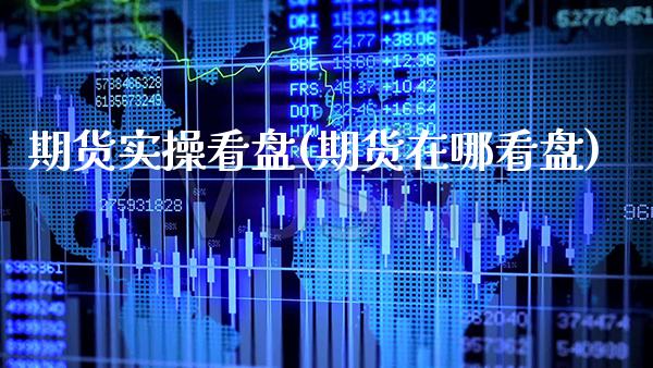 期货实操看盘(期货在哪看盘) (https://www.njaxzs.com/) 原油期货 第1张