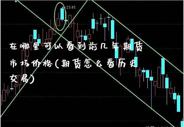 在哪里可以看到前几年期货市场价格(期货怎么看历史交易) (https://www.njaxzs.com/) 期货行情 第1张