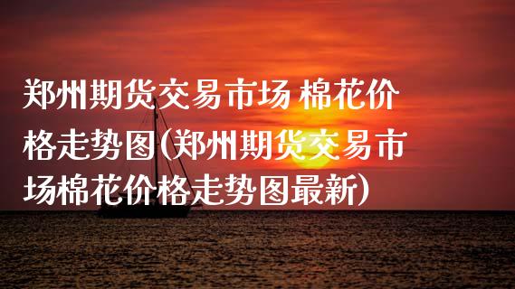 郑州期货交易市场 棉花走势图(郑州期货交易市场棉花走势图最新) (https://www.njaxzs.com/) 期货行情 第1张