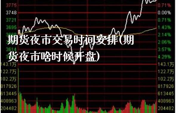 期货夜市交易时间安排(期货夜市啥时候开盘) (https://www.njaxzs.com/) 原油期货 第1张