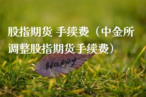 股指期货 手续费（中金所调整股指期货手续费） (https://www.njaxzs.com/) 期货直播间 第1张