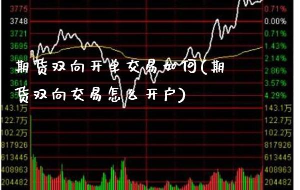 期货双向开单交易如何(期货双向交易怎么开户) (https://www.njaxzs.com/) 期货直播间 第1张