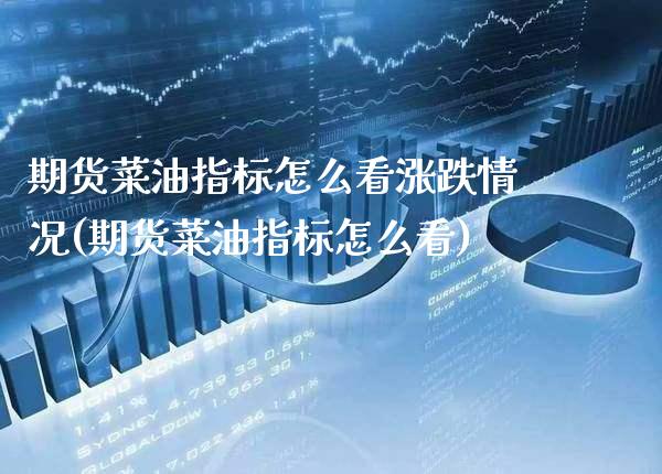 期货菜油指标怎么看涨跌情况(期货菜油指标怎么看) (https://www.njaxzs.com/) 内盘期货 第1张