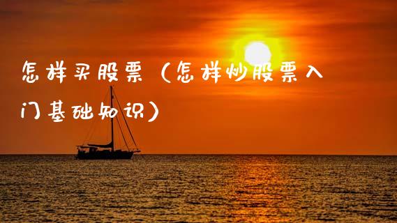 怎样买股票（怎样炒股票入门基础知识） (https://www.njaxzs.com/) 期货直播间 第1张